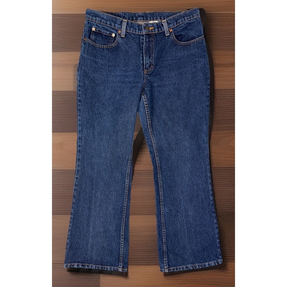 Vintage Y2K Jordache Flare Wide Leg Low Rise Lace Up Jeans Size 13/14 (33x29)